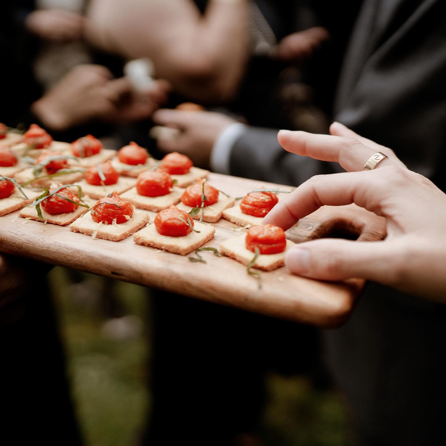 Pièces cocktail Maison Roussarie mariage